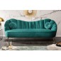 Invicta Sofa ARIELLE 220 cm turkusowy aksamit / 40752