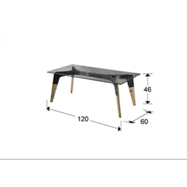 SCHULLER stolik kawowy MANHATAN 120cm / 782619