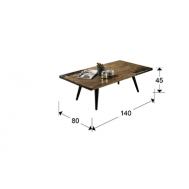 Schuller stolik kawowy DRESDE 140cm / 305391