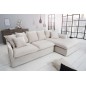 Invicta HEAVEN Sofa narożna lniana naturalna 255cm / 37599