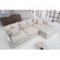 Invicta HEAVEN Sofa narożna lniana naturalna 255cm / 37599