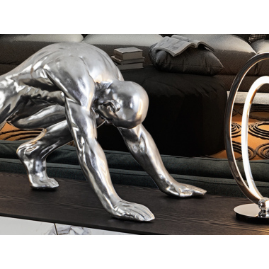 Schuller figurka dekoracyjna Asana silver 92cm / 767057