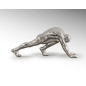 Schuller figurka dekoracyjna Asana silver 92cm / 767057