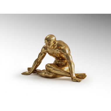 Schuller figurka dekoracyjna Yoga gold 82cm / 766920