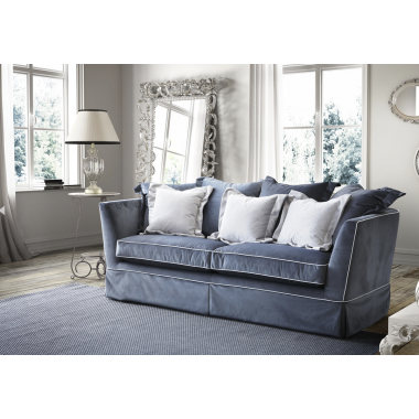 Włoska sofa rozkładana OLIVER 3 osobowa 202cm / KE