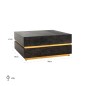 Stolik kawowy Blackbone gold block 90cm / 7448