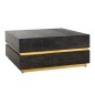 Stolik kawowy Blackbone gold block 90cm / 7448