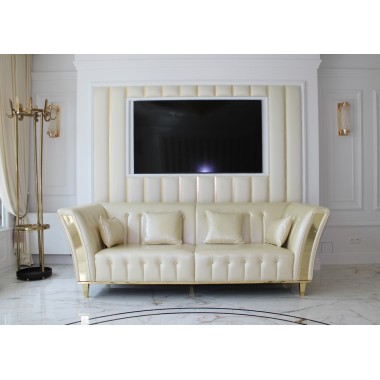 DIAMANTE WŁOSKA SOFA 2 OSOBOWA SKÓRZANA EKSKLUZYWNA 180cm / Adora