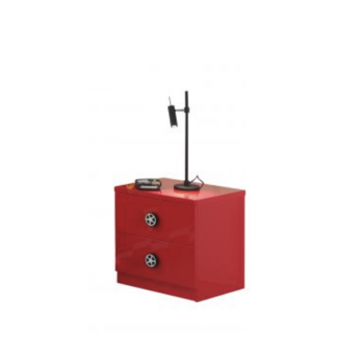 CAR SZAFKA NOCNA DO POKOJU DZIECKA MONZA NIGHTSTAND RED / SC865NAR