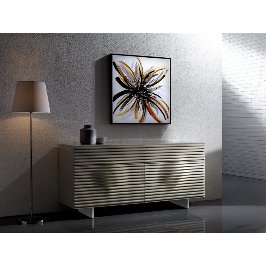 Livin Komoda Hudson 3D z szufladami MDF piaskowy 160cm / H09