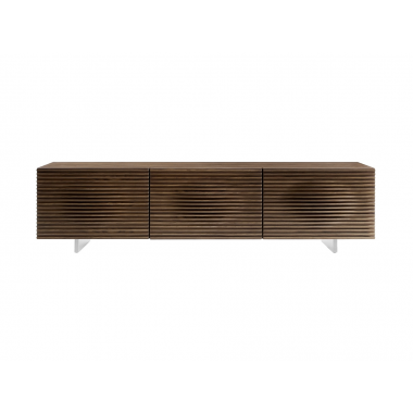 Livin Komoda Hudson 3D z szufladami MDF orzech włoski 160cm / Livin Komoda Szafka RTV Hudson 3D MDF orzech włoski 180cm / H10