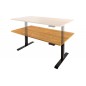 Invicta Biurko OAK DESK z regulacją wysokości dębowe 160cm / 41930