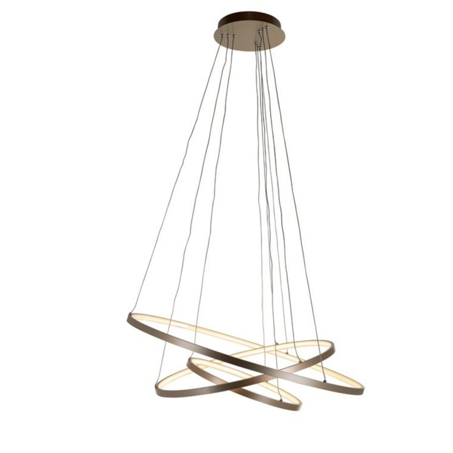 Lampa wisząca AMIRA gold 80cm / HL-0124