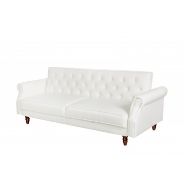 Invicta Sofa rozkładana MAISON BELLE ecru 220cm / 41498