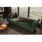 Invicta Sofa rozkładana MAISON BELLE zielony aksamit 220cm / 41350