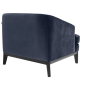 Eichholtz Fotel MONTEREY savona midnight blue velvet 85 cm / 112707U