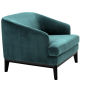 Eichholtz Fotel MONTEREY savona  sea green velvet 85 cm / 112710U