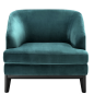 Eichholtz Fotel MONTEREY savona  sea green velvet 85 cm / 112710U