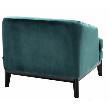 Eichholtz Fotel MONTEREY savona  sea green velvet 85 cm / 112710U