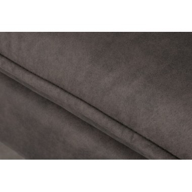 Invicta Sofa ROCCO 3 osobowa szara retro 194cm / 41449