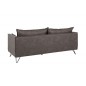 Invicta Sofa ROCCO 3 osobowa szara retro 194cm / 41449