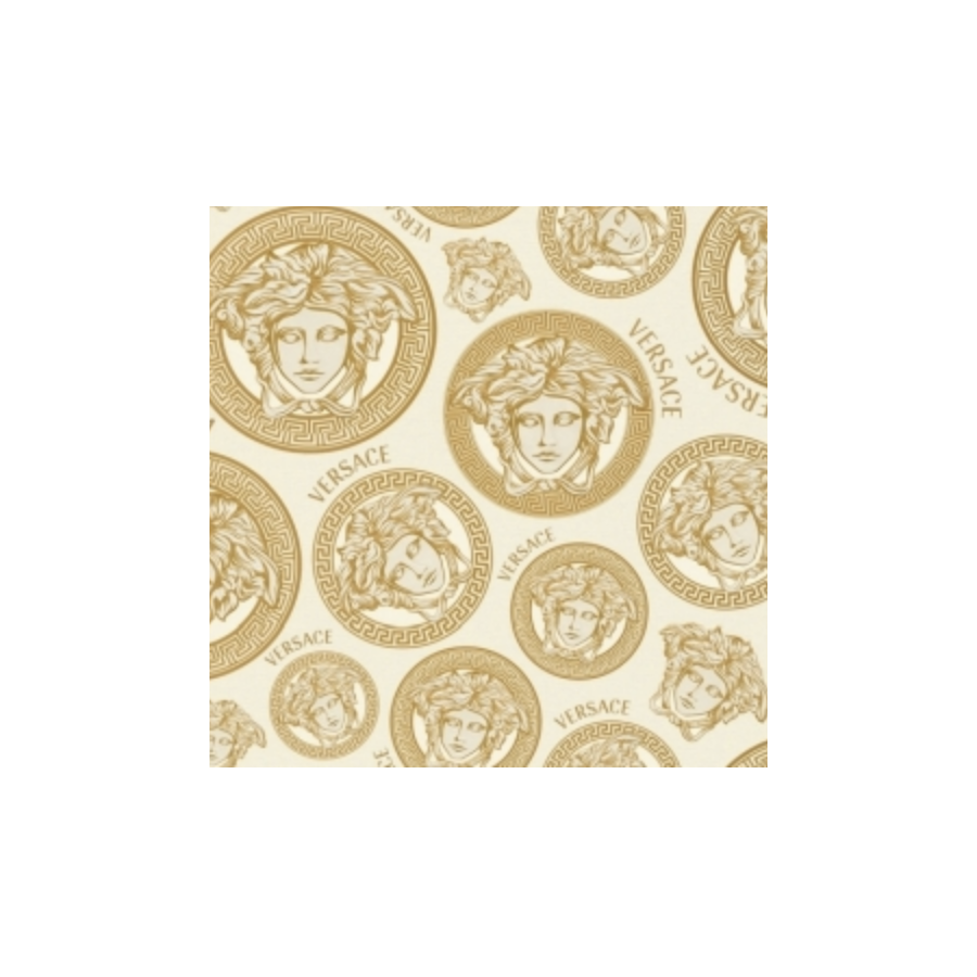 Tapeta VERSACE V meduza gold gold 38611-5