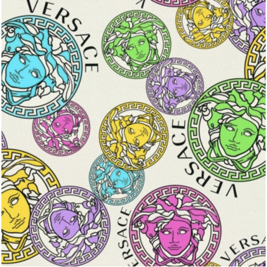 Tapeta VERSACE V meduza multi V 38610-1