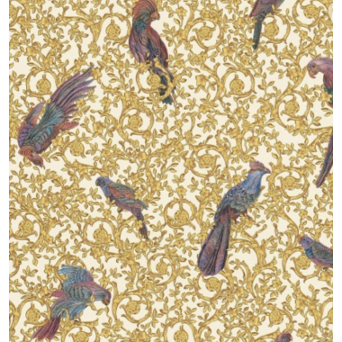 Tapeta VERSACE IV Barocco Birds 37053-2