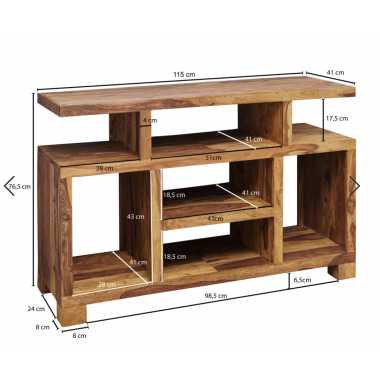 Wohnling Szafka TV lite drewno sheesham 115cm / WL1.208