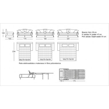 Włoska sofa MATTEW / TR