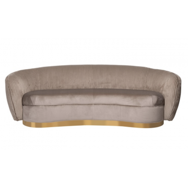 SOFA WAYLON PERUGIA NOUGAT VELVET 221CM / S5131