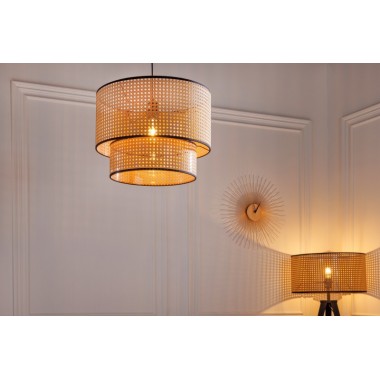 Invicta Lampa podłogowa WIENER Plecionka wiedeńska naturalna 142cm / 42807