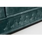 Invicta CHESTERFIELD Sofa 3 osobowa turkusowy aksamit 205 x 73 x 87cm / 43091