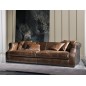 Włoska Sofa skórzana OWNEN LEATHER dwu osobowa 188 cm / EP