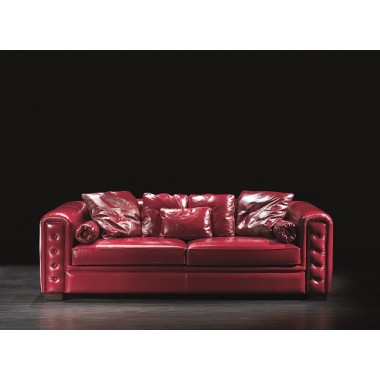 Włoska sofa skórzana MANSELl /BRISTOLL  LEATHER / EP