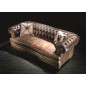 Włoska Sofa skórzana GORKY LEATHER dwu osobowa 182 cm / EP