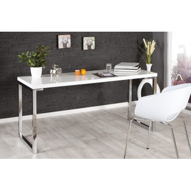 Biurko WHITE DESK 160x60cm Mdf / 21142