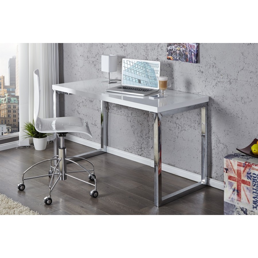 Invicta Biurko do laptopa WHITE DESK 120cm / 20999