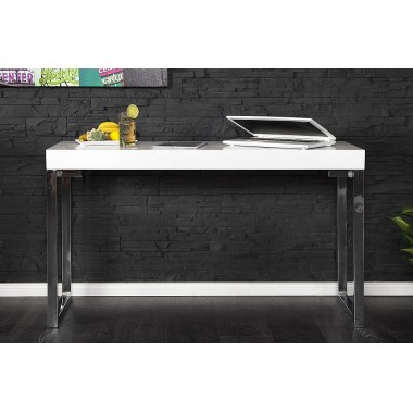 Biurko / Stół do laptopa WHITE DESK 120x40cm biały / 16714