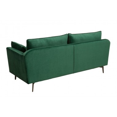 Sofa FAMOUS 3 osobowa 210cm zielony aksamit / 39025