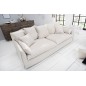 Invicta Sofa HEAVEN 3 osobowa lniana naturalna 215cm / 22689