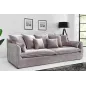 Invicta HEAVEN Sofa 3 osobowa aksamitna ciemno szara / 38570 Invicta HEAVEN Sofa 3 osobowa aksamitna ciemno szara / 38570