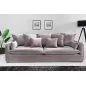 Invicta HEAVEN Sofa 3 osobowa aksamitna ciemno szara / 38570 Invicta HEAVEN Sofa 3 osobowa aksamitna ciemno szara / 38570