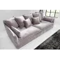 Invicta HEAVEN Sofa 3 osobowa aksamitna ciemno szara / 38570 Invicta HEAVEN Sofa 3 osobowa aksamitna ciemno szara / 38570