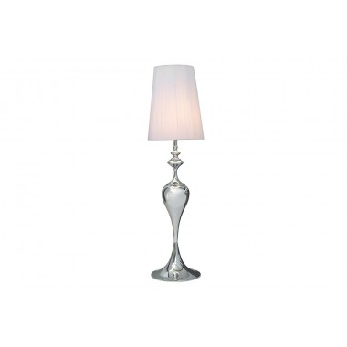 Lampa podłogowa LUCIE 160 cm biała / 38572