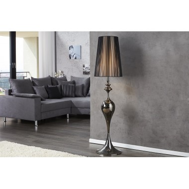 Lampa podłogowa LUCIE 160 cm czarna / 20512