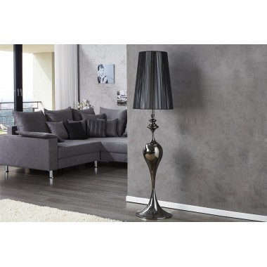 Lampa podłogowa LUCIE 160 cm czarna / 20512