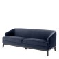 Eichholtz Sofa MONTEREY savona midnight blue velvet 195 cm / 112706U