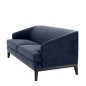 Eichholtz Sofa MONTEREY savona midnight blue velvet 195 cm / 112706U