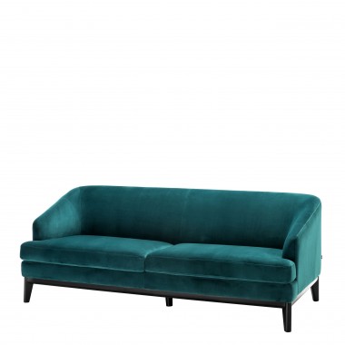 Sofa MONTEREY savona sea green velvet / retro stylet / retro styl